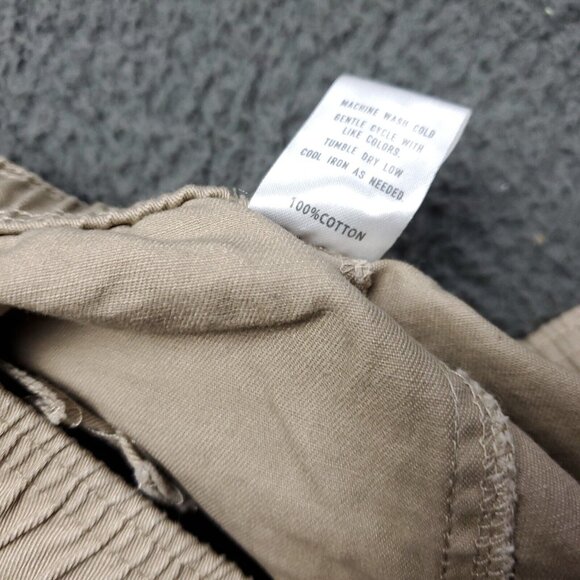 Sovereign Code Pants Mens 28 x26 Berman Chino Khaki Tan Drawstring - Picture 7 of 9
